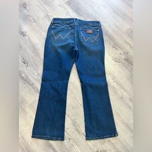 Wrangler Women's Dark Blue Boot Cut Jeans